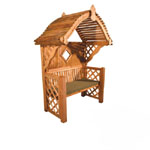 Wood Garden Arbour