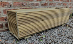 Wooden Decking Garden Planter Box 90cm