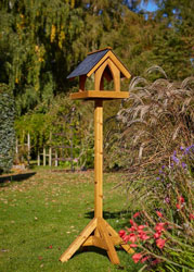 Wooden Bird Slate Roof Table Friary