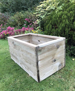 Wooden Planter Box Extra Large Heavy Duty