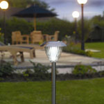 Superbright 4 LED solar light