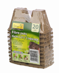 20 Seed Fibre Pots (6cm)