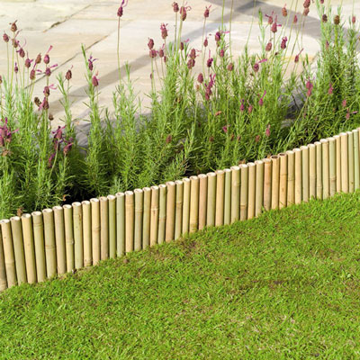 Bamboo Lawn Edging