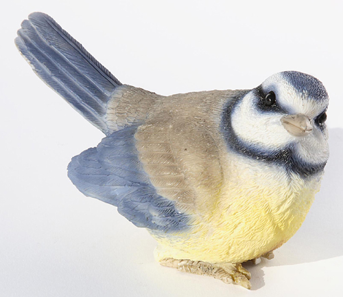 Blue Tit  Garden Ornament Sitting