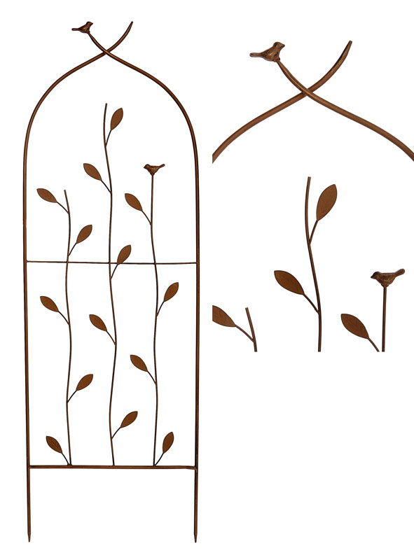 Crooked Bird Design Garden Trellis