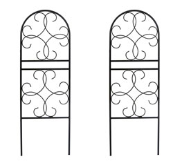 Decorative Scrolled Trellises Set of 2