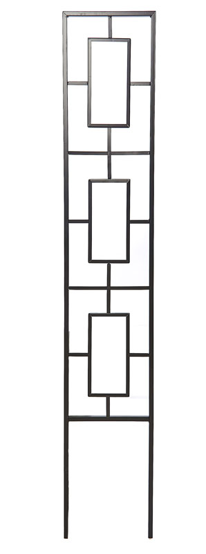 Garden Trellis With Modern Squares Design