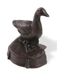 Goose Cast Iron Door Stop 