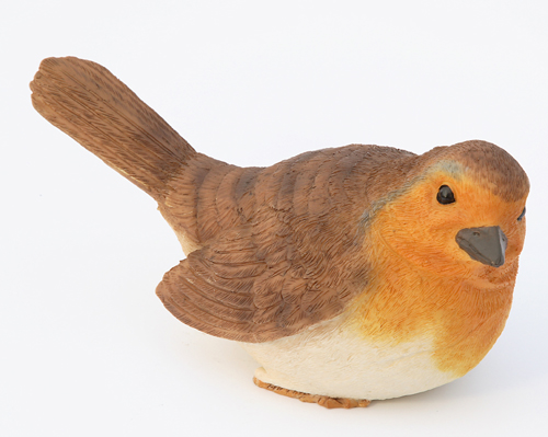 Large Robin Garden Ornament Sitting