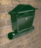 Post Box and Newspaper Holder