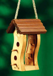 Curvy Seed Bird Feeder