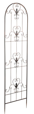 Metal Wall Trellis - Versailles Design