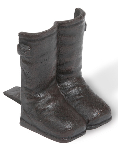 Welly Boot Cast Iron Door Stop 