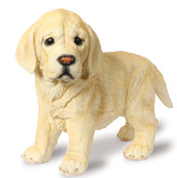 Golden Labrador Puppy Ornament