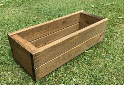 Balcony Wooden Planter 500mm