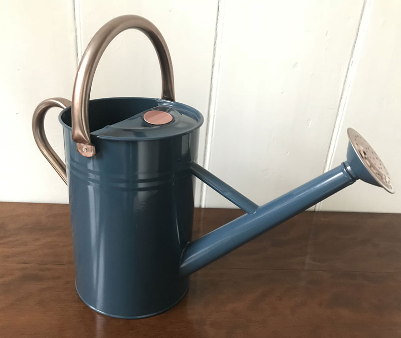 Metal Watering Can - Heritage Blue