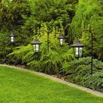 Four Coach Solar Lights