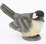 Cold Tit  Garden Ornament Sitting