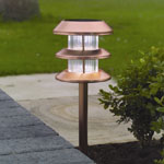 Chelsea Copper Solar Light 