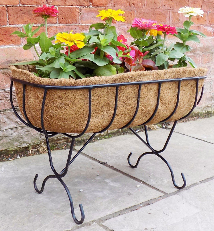 Cradle Garden Flower Trough Planter