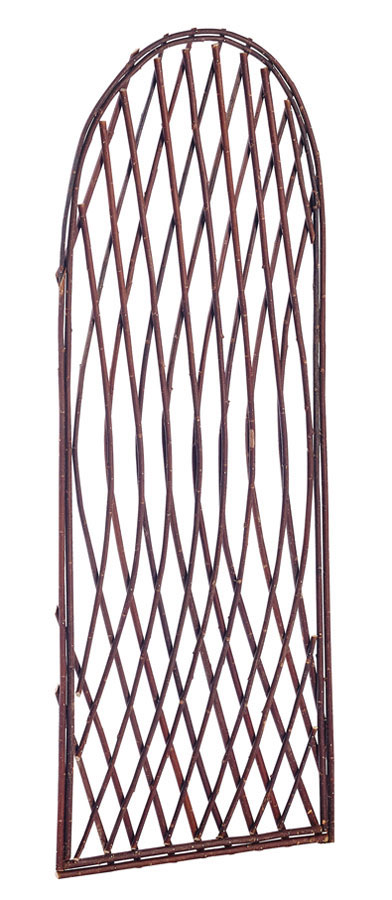 1.2m Curved Willow Lattice Panel Trellis