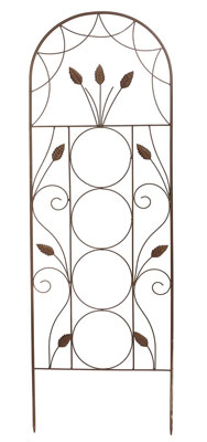 Garden Wall Trellis - Leaf Design