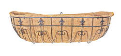 Victorian Wall Trough Basket Medium