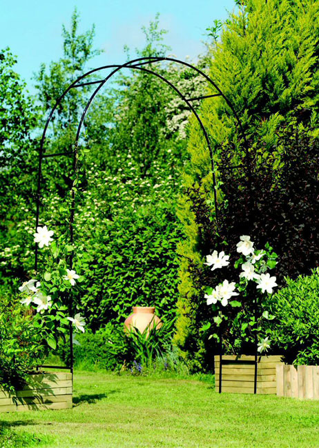 Metal Garden Rose Arch