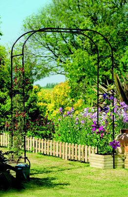 Extra Wide Metal Garden Arch