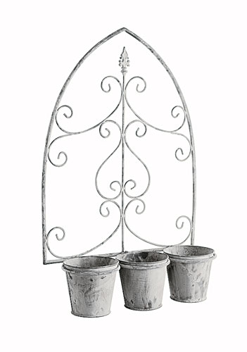 Triple Pot Wall Planter - Loire Range