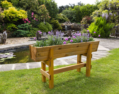 Heavy Duty Raised Wooden Planter