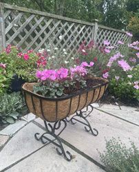 Patio Cradle Planter Trough