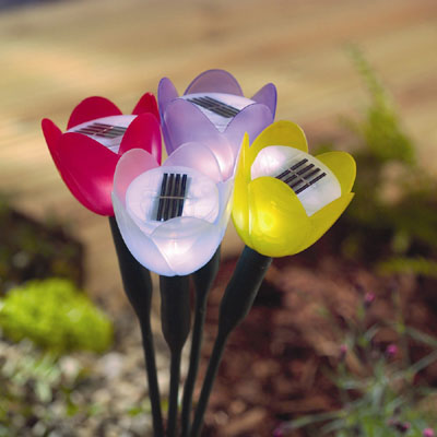 4 Flower Glows Outdoor Lighting