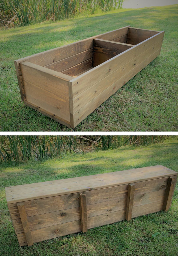 120cm  Heavy Duty Wooden Planter