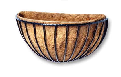 Window Basket - Hand Forged 50cm