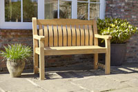 120cm Hardwood Garden Bench