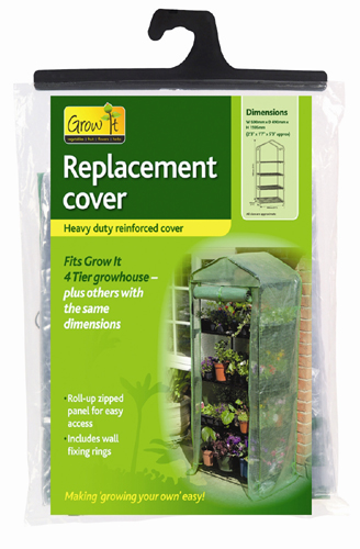 Replacement heavy duty 5 mini greenhouse cover