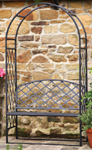 Garden Arch With Seat (Lattice)