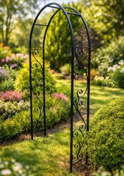 Rose Arch Metal Arbour