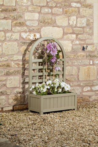 Lattice Trellis Planter