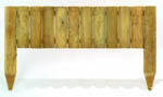 Available to purchase Wood Log Edging