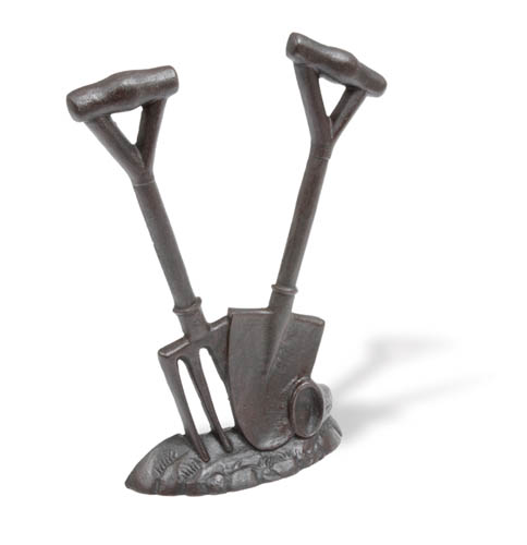 Fork and Spade Door Stopper