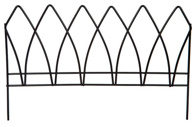 Heavy Duty Lawn and Path Metal Fence Edge