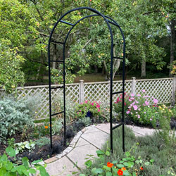 Metal Garden Arch Rose Trellis 