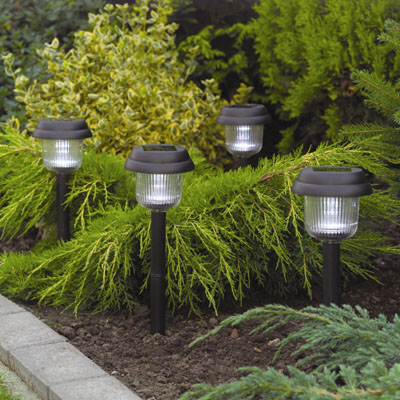 10 Pack Multi Garden Accent Lights