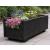 Wooden Outdoor Planter 0.6m Black Ash - view 2