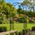 Metal Garden Arch Black - view 2