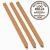 Wooden Log Roll Stakes 960mm Fits 600mm-660mm High Log Roll Pack of 3 - view 1