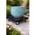 Heavy Duty Plant Pot Caddy on Wheels Charcoal Black Medium - view 4