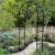Metal Garden Arch Rose Trellis  - view 3